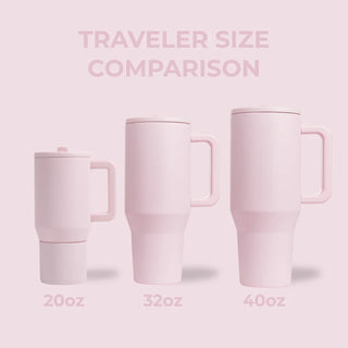 Pink Sand 40oz Traveler Hydrojug