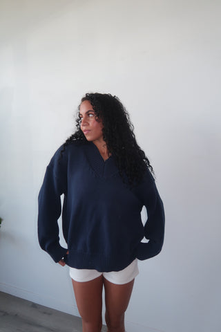 Midnight Knit Sweater