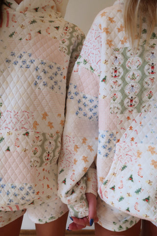 Christmas Quilted Hoodie
