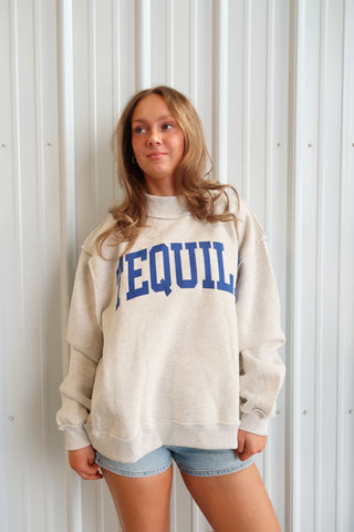 Tequila/Hungover Reversible Mockneck