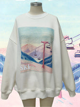 Load image into Gallery viewer, “At The Lodge Ski” Puff Print Crewneck
