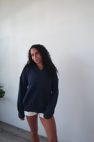 Midnight Knit Sweater
