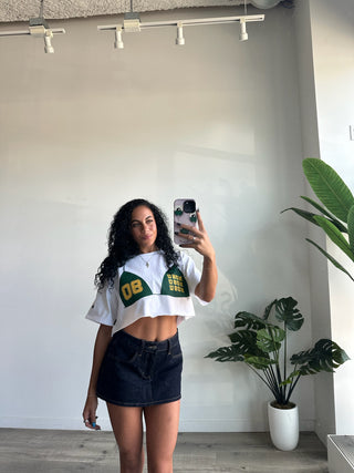 NDSU Bikini Outline Cropped T-Shirt