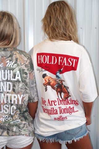 Los Sundays Tequila “The Hold Fast Tee” - White