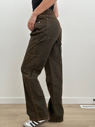 Vintage Rust Washed Jeans