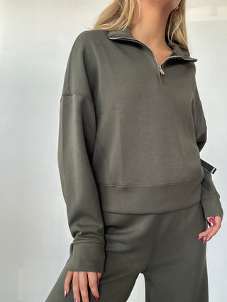 Ultra Soft Modal Quarter Zip