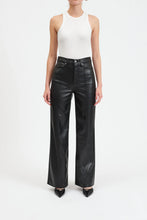 Load image into Gallery viewer, Daze Far Out High Rise Wide Leg Cinematic Faux Leather Pants
