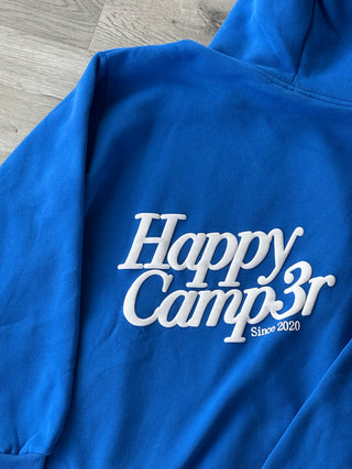 Happy Camp3r Royal Blue Puff Series Hoodie