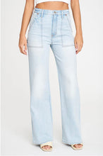 Load image into Gallery viewer, DAZE Denim Far Out With Seaming High Rise Wide Leg Cupid
