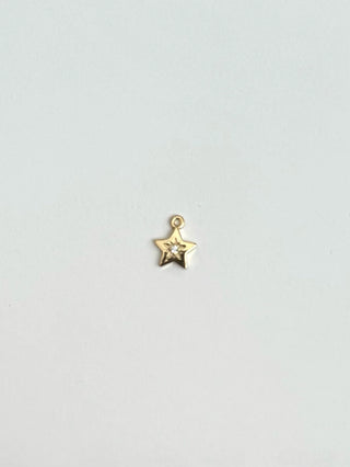 Mini Gold Star Charm