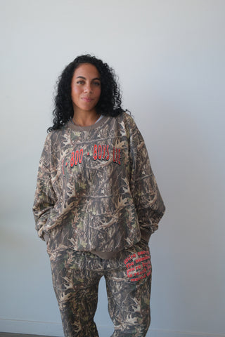Boys Lie 1-800 Manhunt Kara Crewneck