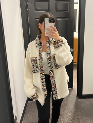 Aztec Sherpa Jacket