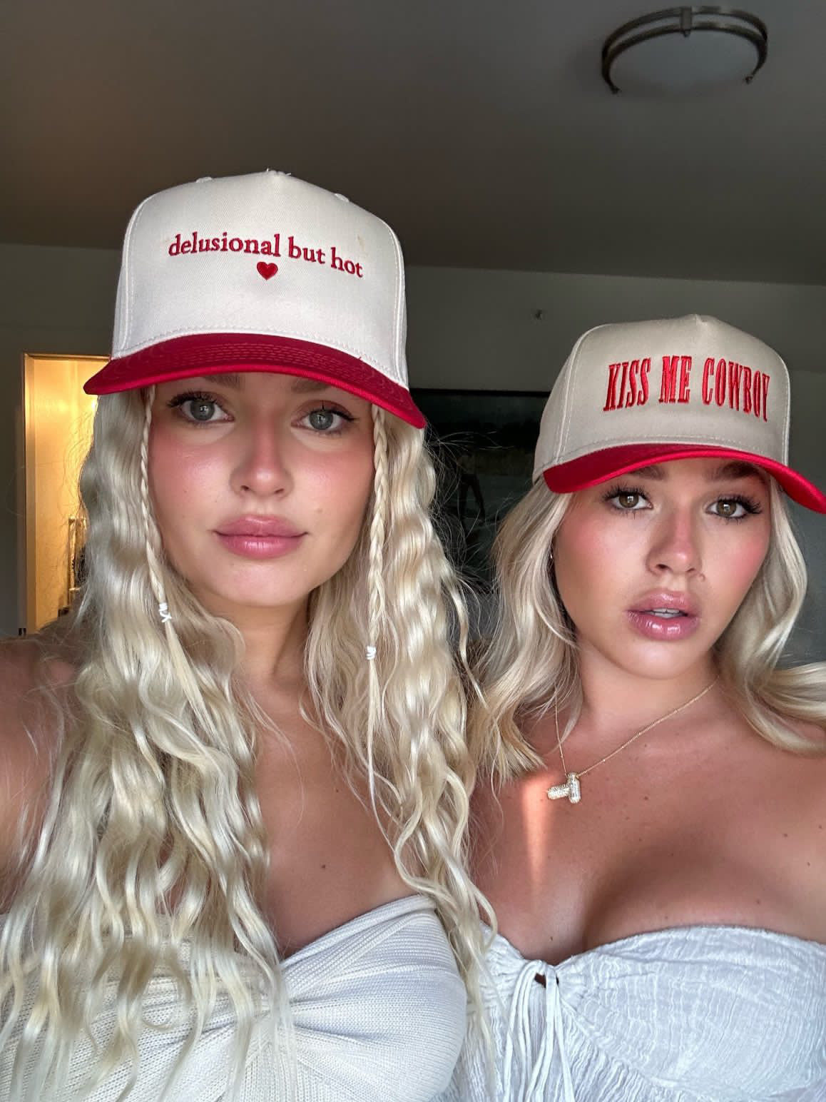 “Delusional But Hot” Trucker Hat