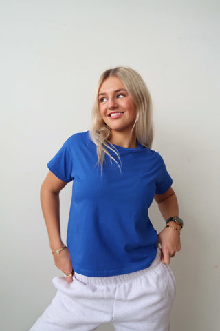 Daydreamer Solid Solo Tee - Ultra Marine