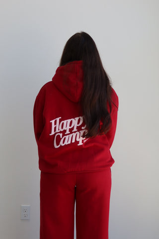 Happy Camp3r Puff Series Hoodie - Apple