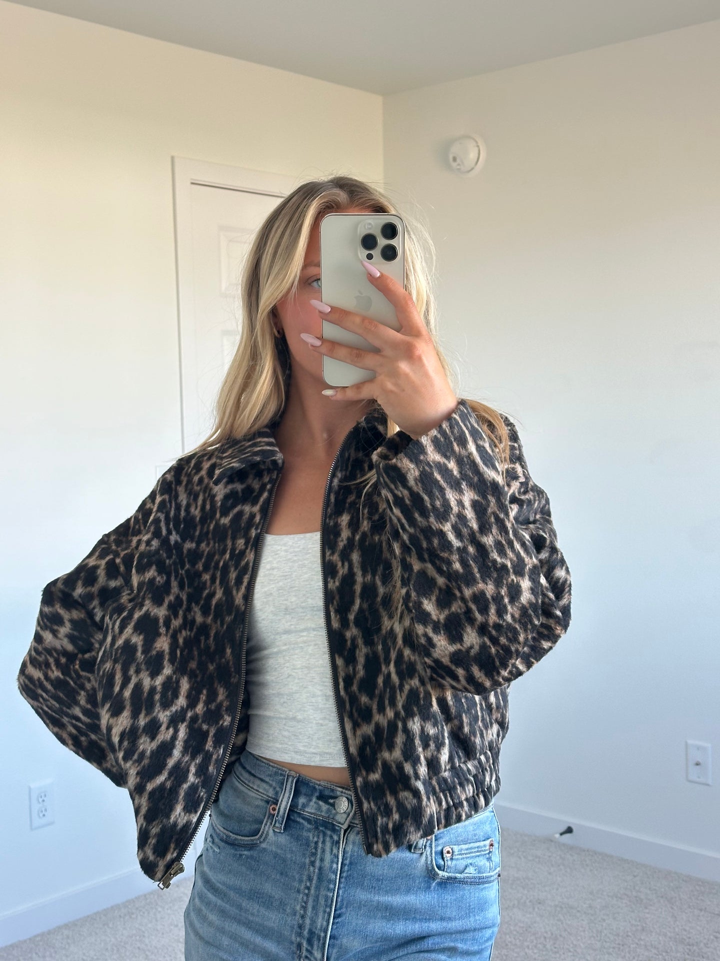 Leopard Print Jacket