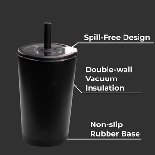 Black HydroJug 14oz Everyday Tumbler