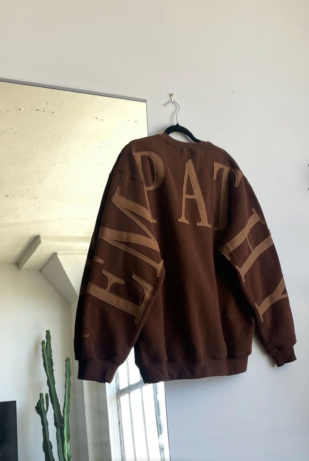 The Mayfair Group Empathy Always Brown Crewneck