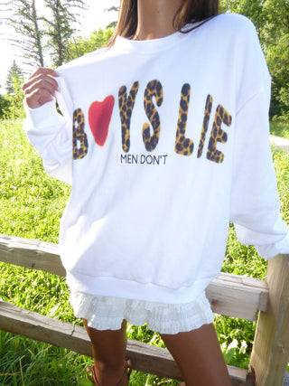 Boys Lie Caitlyn Coded Kara Crewneck