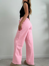 Load image into Gallery viewer, Long Blush Staple Wide Leg Sweatpants
