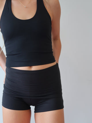 Studio Halter Top - Black
