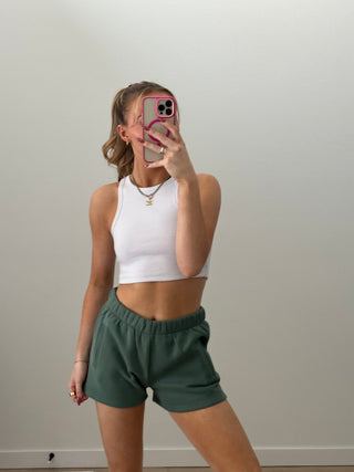 Pine Green Staple Shorts