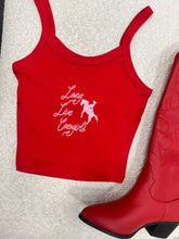 Load image into Gallery viewer, “Long Live Cowgirls” Tank Top
