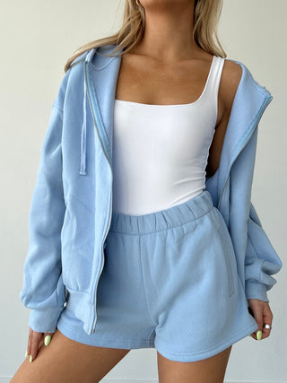 Baby Blue Staple Shorts