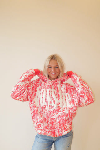 Red camo Manhunt Racer Hoodie