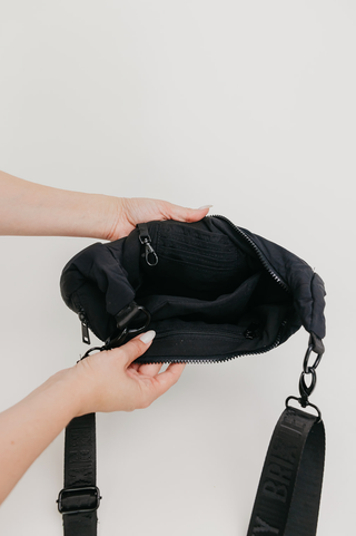 Onyx Crescent Bag