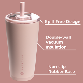 Dusty Rose HydroJug 20oz Everyday Tumbler