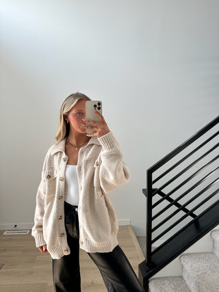 Oat Knit Cardigan