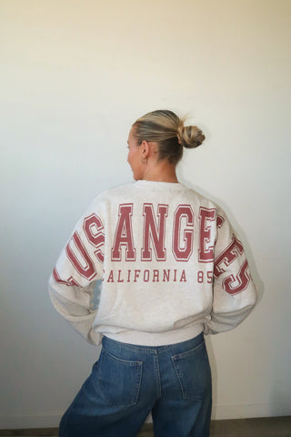 “Los Angeles California 85” Crewneck Sweatshirt