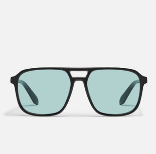 Quay Black Frame/Aqua Lens - On The Fly