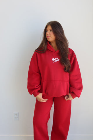 Happy Camp3r Puff Series Hoodie - Apple