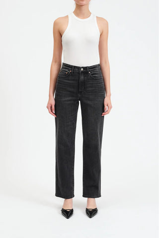 Daze Denim Last Night Sundaze High Rise Vintage Straight Jeans