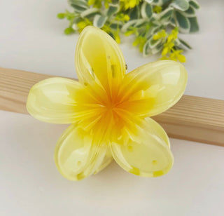 Plumeria Hair Clip