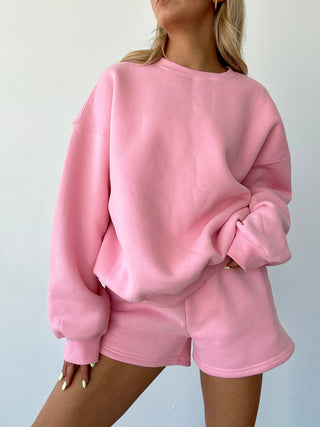 Blush Staple Oversized Crewneck