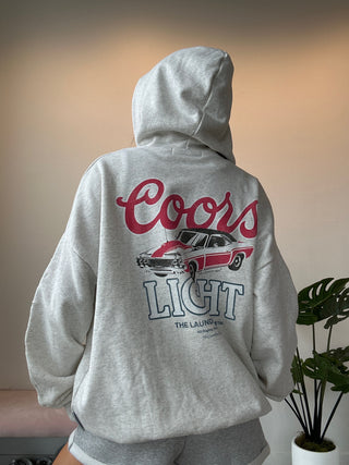 Coors Light Racing Hideout Hoodie - Pebble Heather