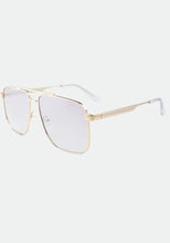 Load image into Gallery viewer, Otra Sorrento Gold/Pink Mirror Sunglasses

