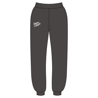 Charcoal Gray Happy Camp3r Puff Series Sweatpants