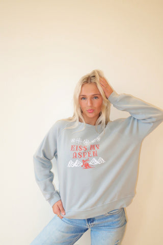 Daydreamer Kiss My Aspen Crewneck