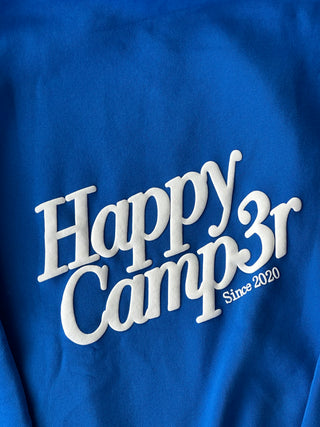 Happy Camp3r Royal Blue Puff Series Hoodie