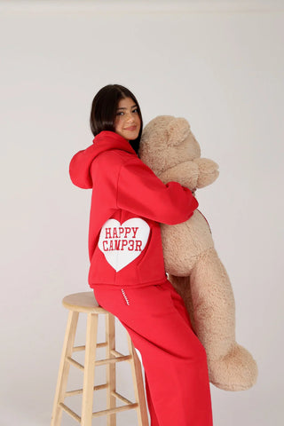 Happy Camp3r Scarlett Heartfelt Hoodie