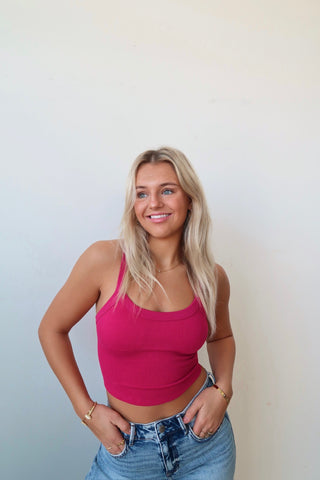 Fuchsia Seamless Tank