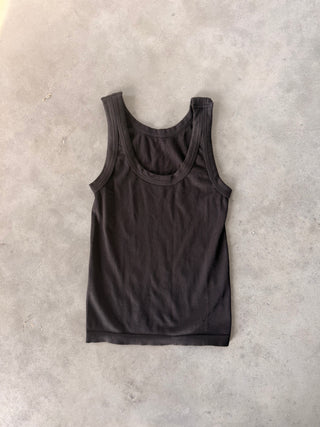 French Roast Reversible Ribbed Tank Top