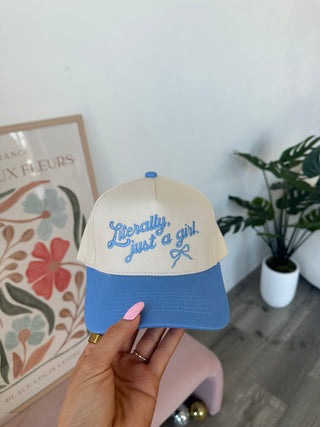 Literally Just A Girl Trucker Hat