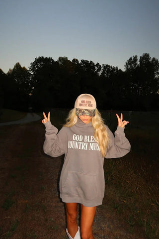 “God Bless Country Music” Hoodie