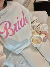 Load image into Gallery viewer, Happy Camp3r Bride Sweatshirt Sugar Cookie
