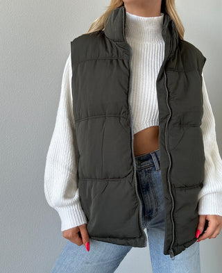 Oversized Puffer Vest